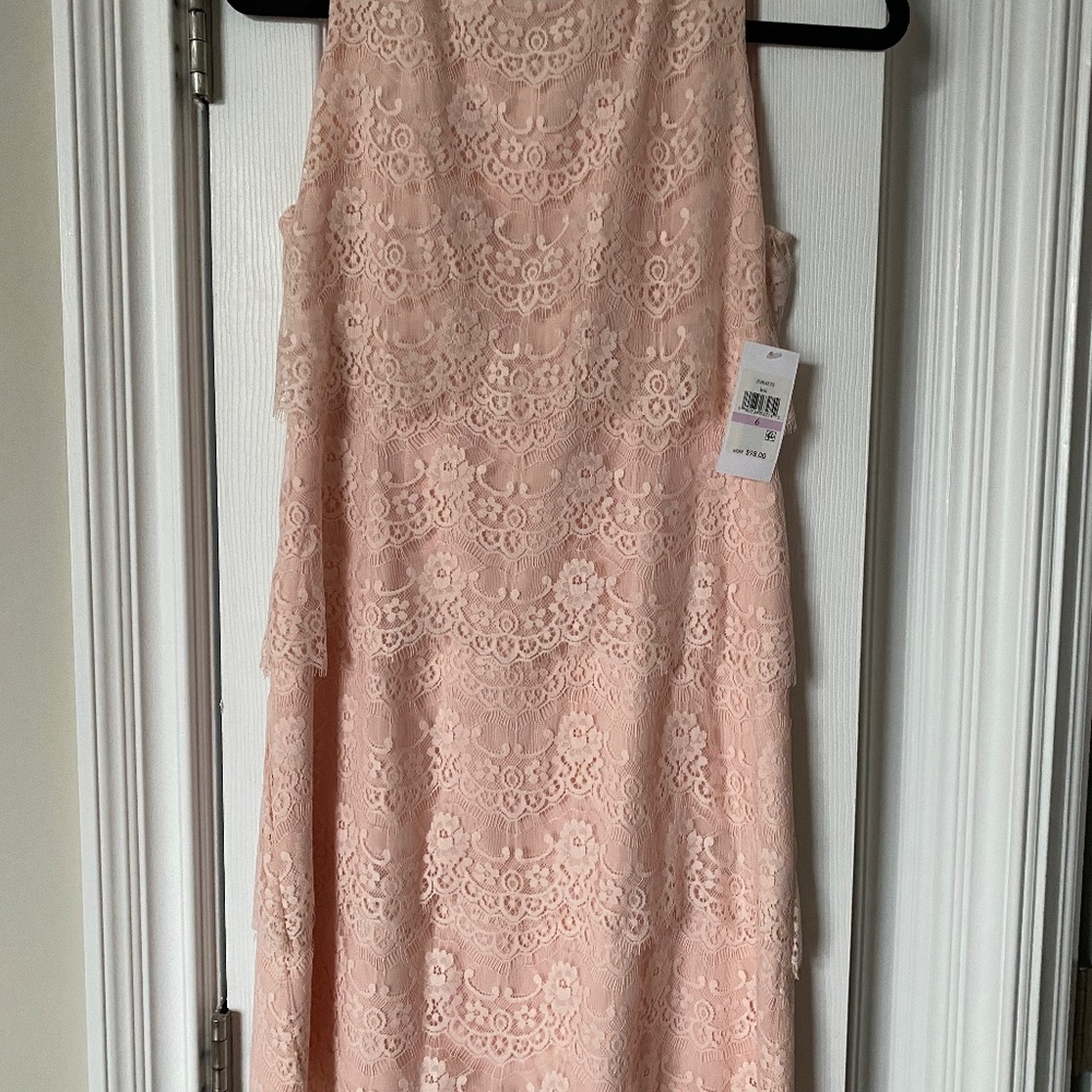 Jessica Simpson layered lace dress